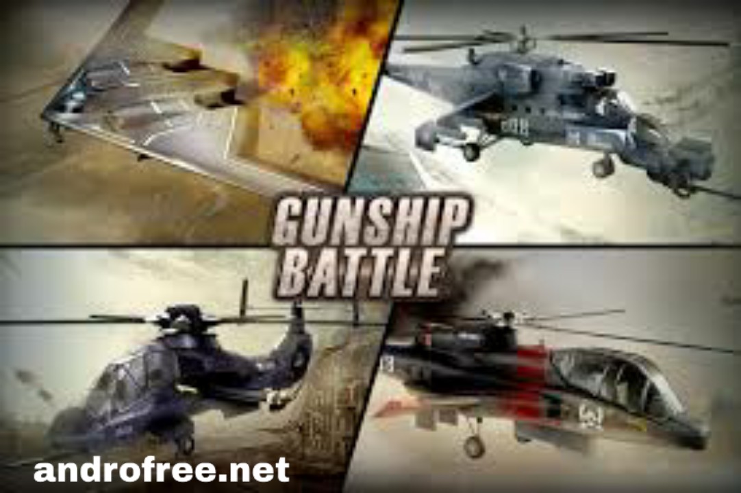 تحميل لعبة Gunship Battle مهكرة 2023 النسخة الصينية من ميديا فاير