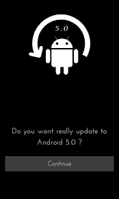 تحميل برنامج ترقية الأندرويد Update To Android 5 برابط مباشر