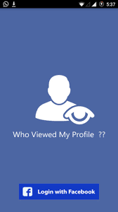 تحميل برنامج من زار بروفايلي Who View My Profile للأندرويد