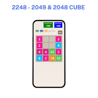 2048 Cube Winner screen 1