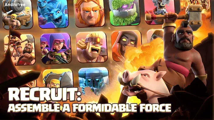 Clash of clans screen 1