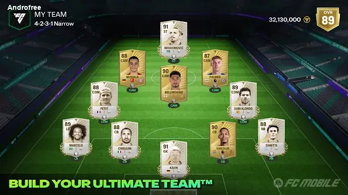 Fifa Mobile screen 2